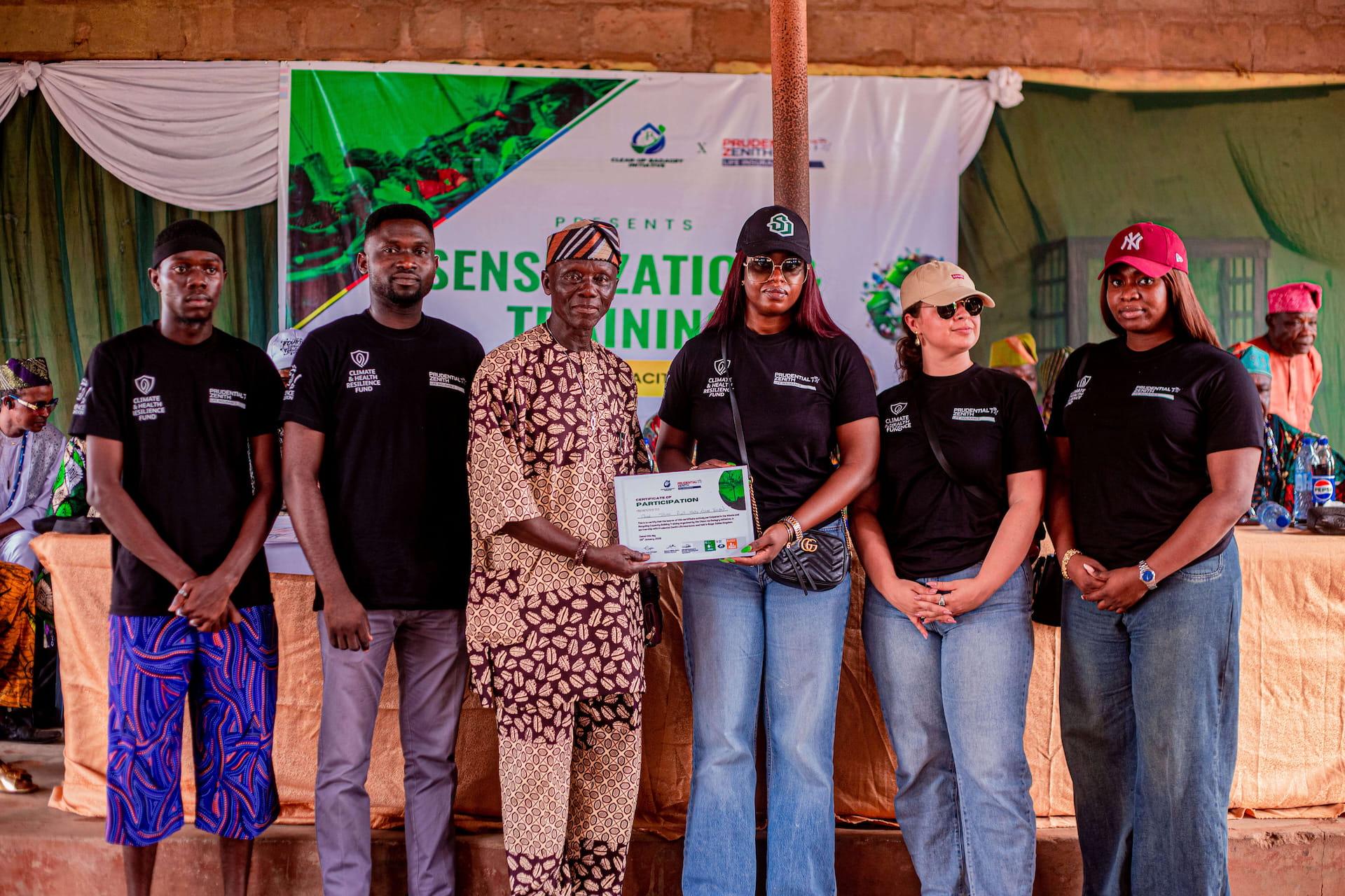 Clean-Up Badagry Initiative community members