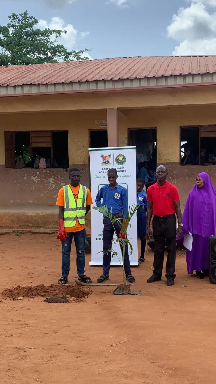 Tree Planting Exercise in partnership with LASEPA
